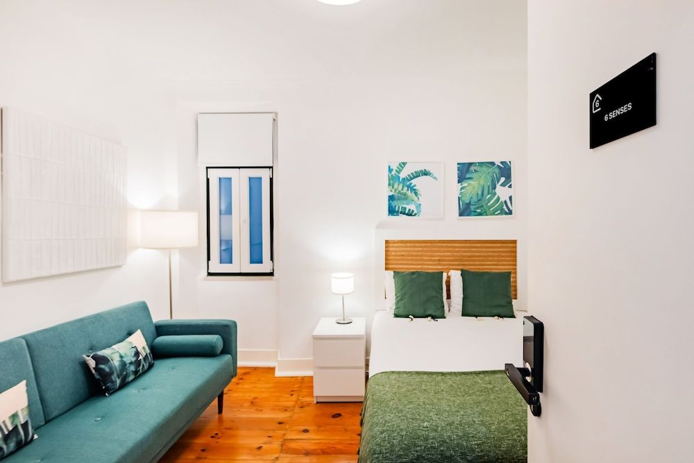 Double Room, 1 Double Bed with Sofa bed, Shared Bathroom