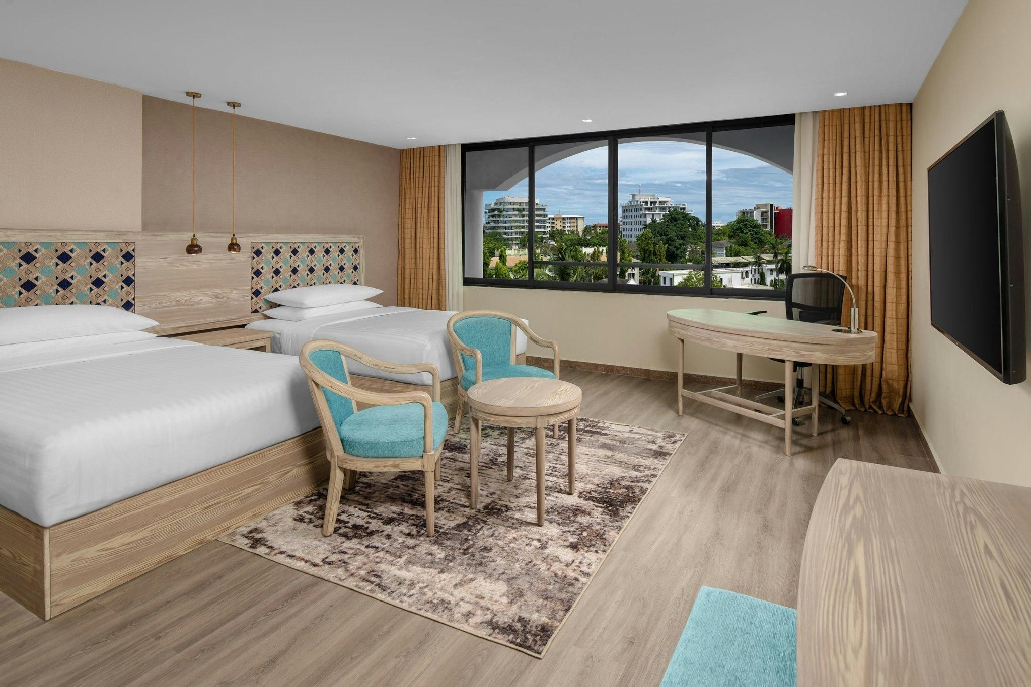 Standard, Guest room, 2 Queen, City view