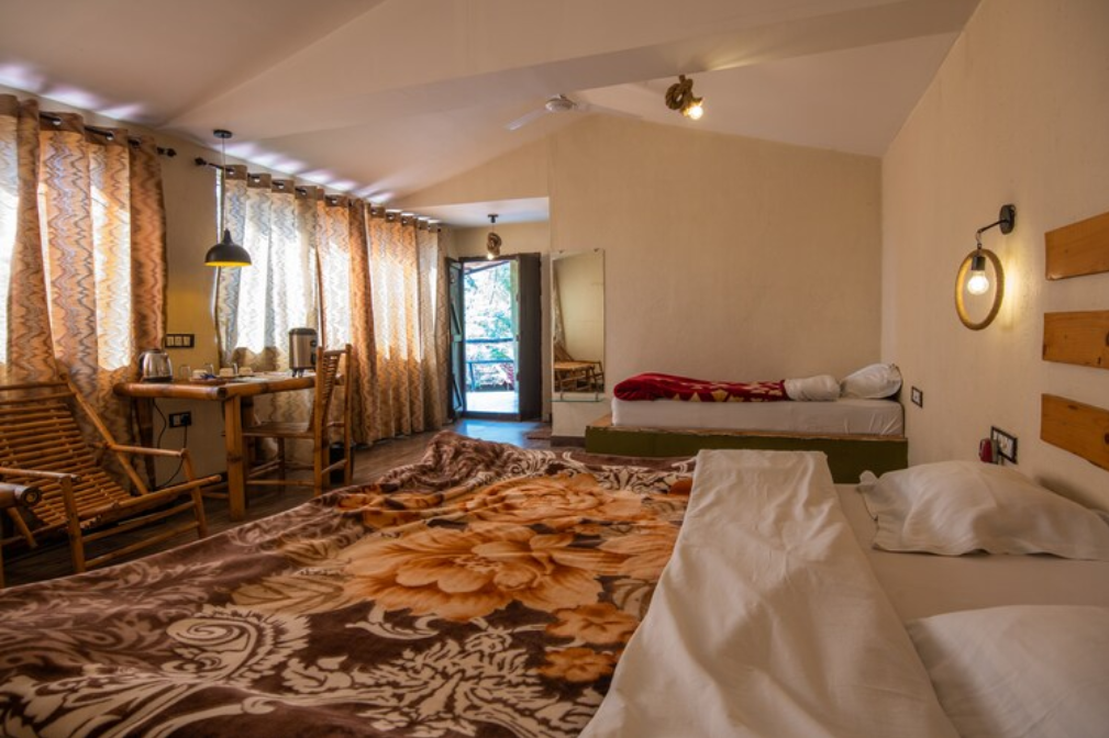 Greetoe Camp Panna River Facing Family Suite 2