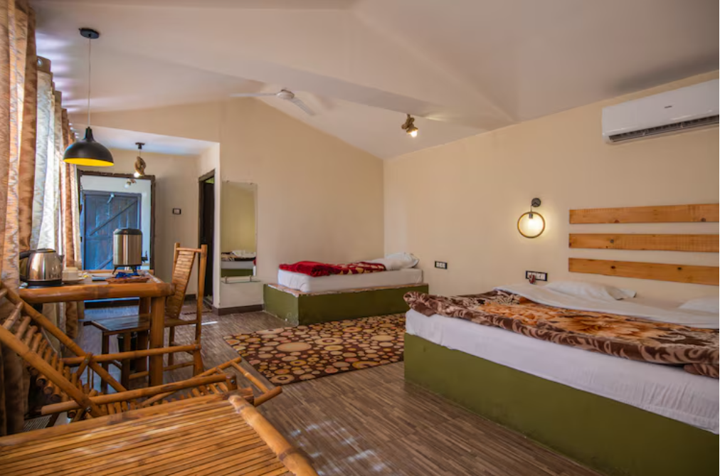 Greetoe Camp Panna River Facing Family Suite