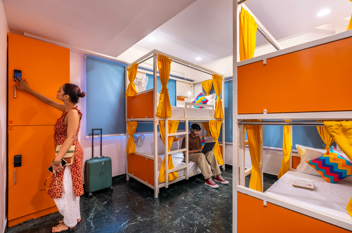 Bed in 4 Bed Mixed Dormitory Room with Ensuite Bathroom