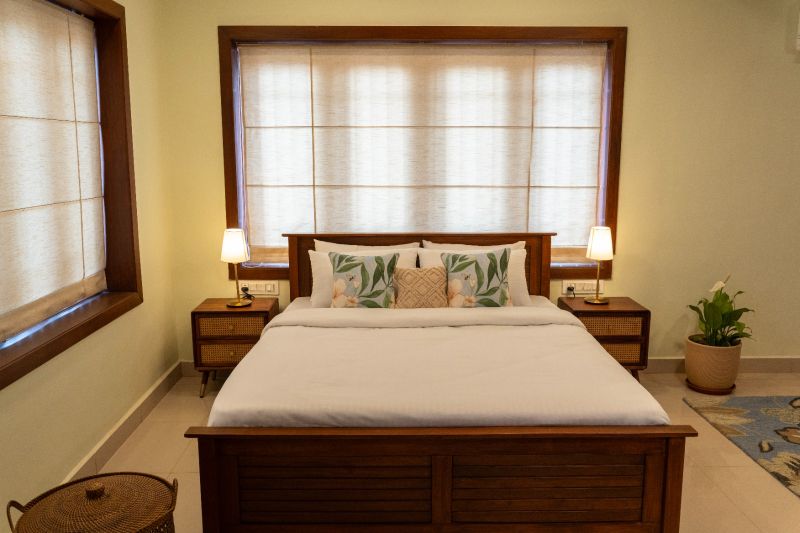 Sea Mist by Goa Signature Stays Luxury King Bed Room