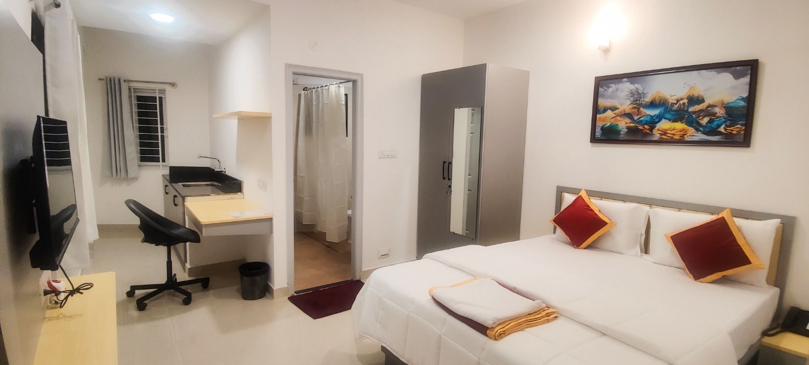 GRAND COMFORT SERVICED APARTMENT ITC  Standard Room 3