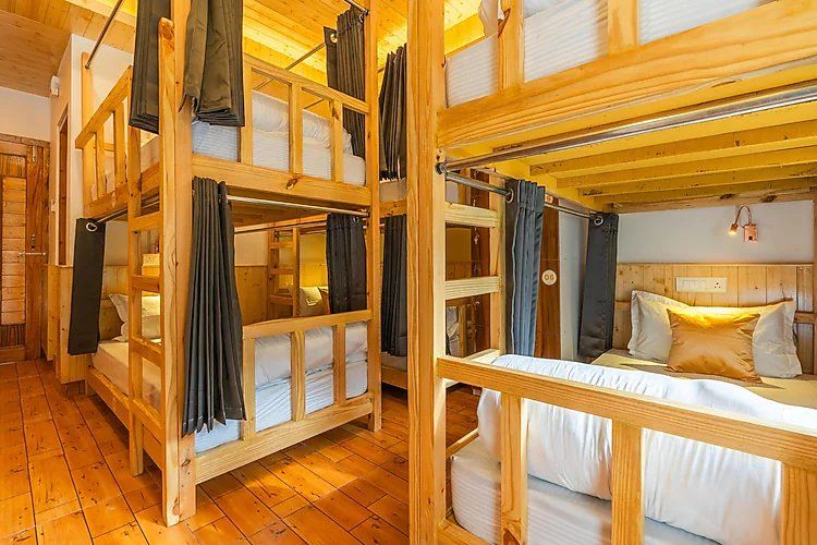 Bed in 6 Bed Mixed Dormitory with Balcony