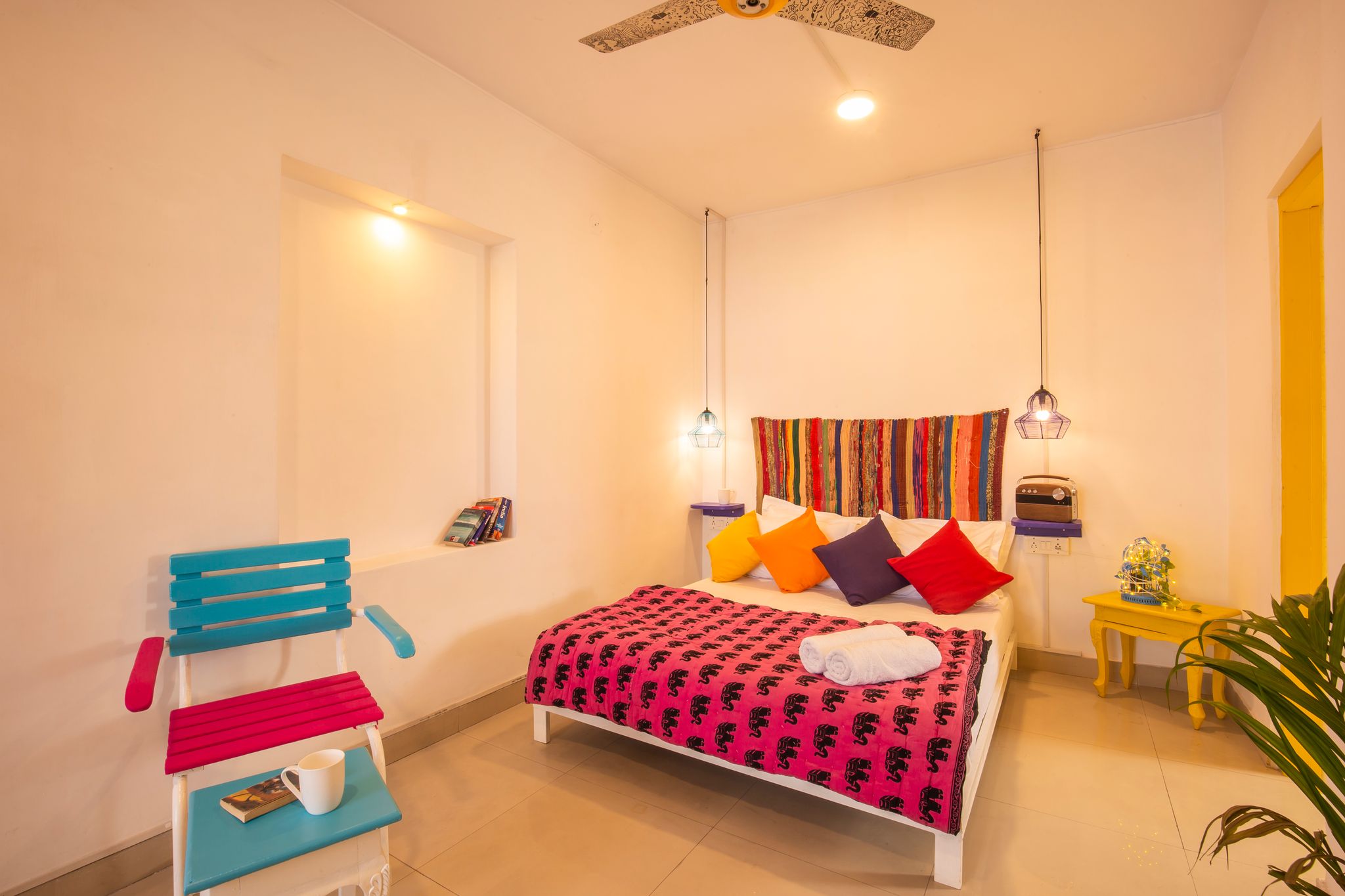 goSTOPS Lite Jaipur Standard Private AC Room with Ensuite Bathroom 