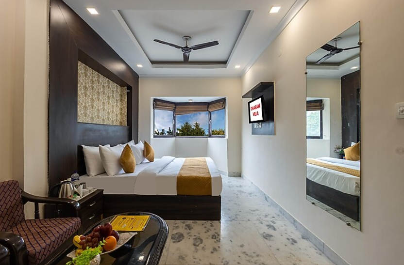 Hotel Dharam villa Deluxe Room With Wifi 2