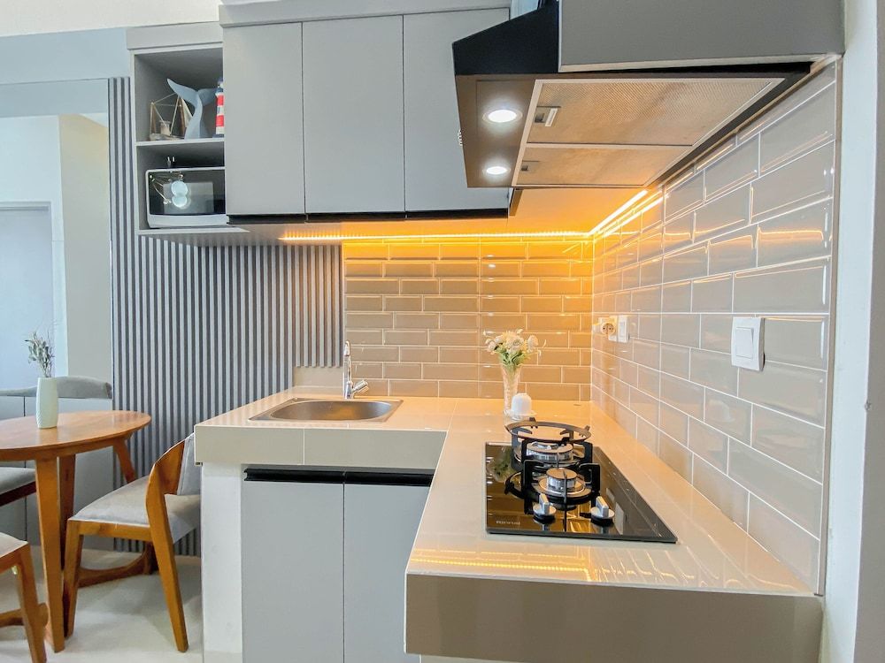 Cozy and Modern 2BR Apartment at Vasanta Innopark