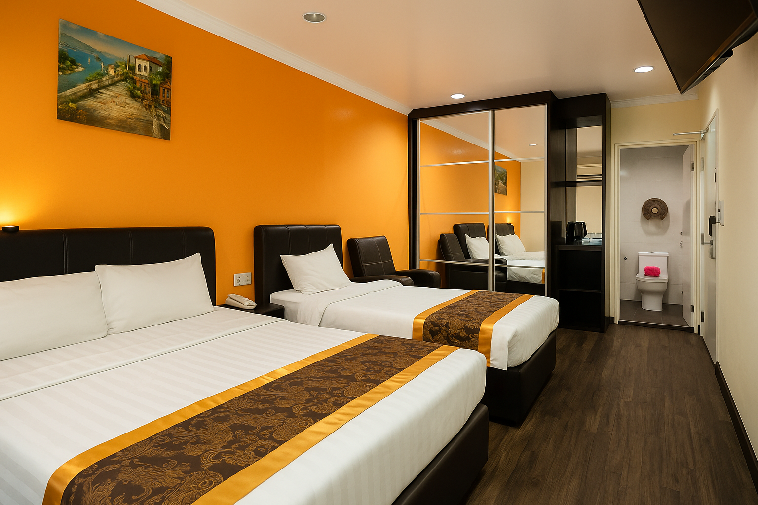 Premium Family - 3 Suite with Jacuzzi Spa Bath