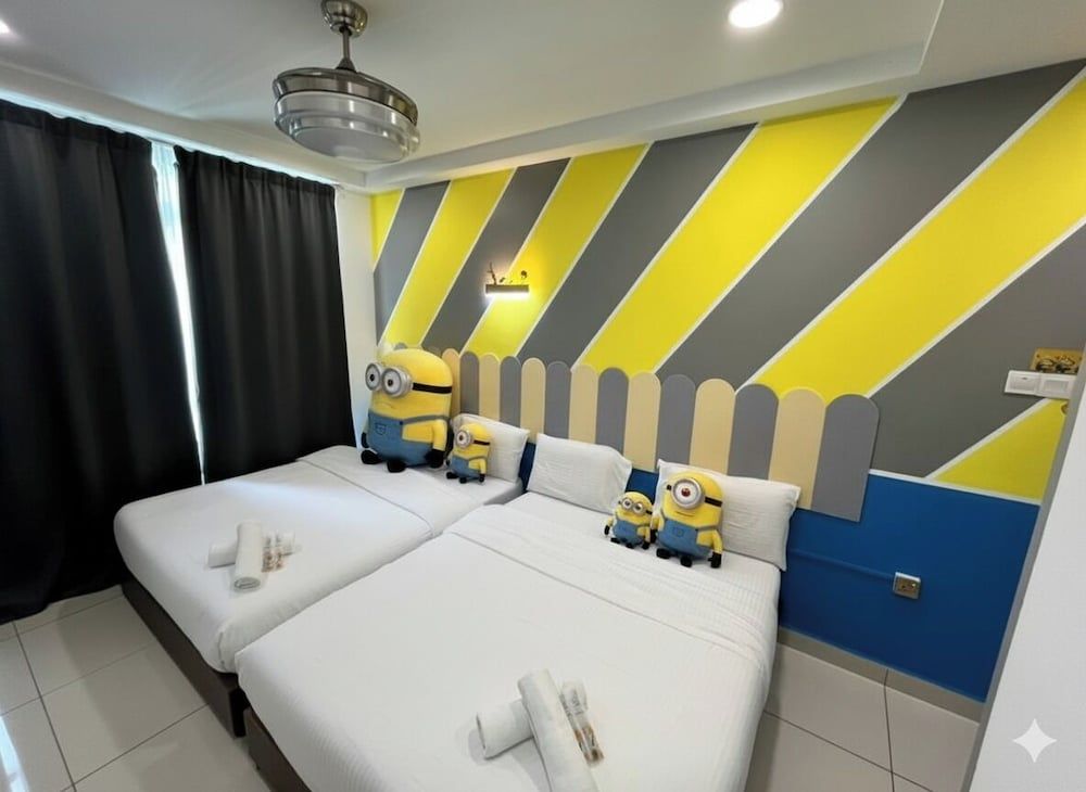 Daya Fun Kids Homestay by SR Home Mickey Themed Large near Ikea/Toppen