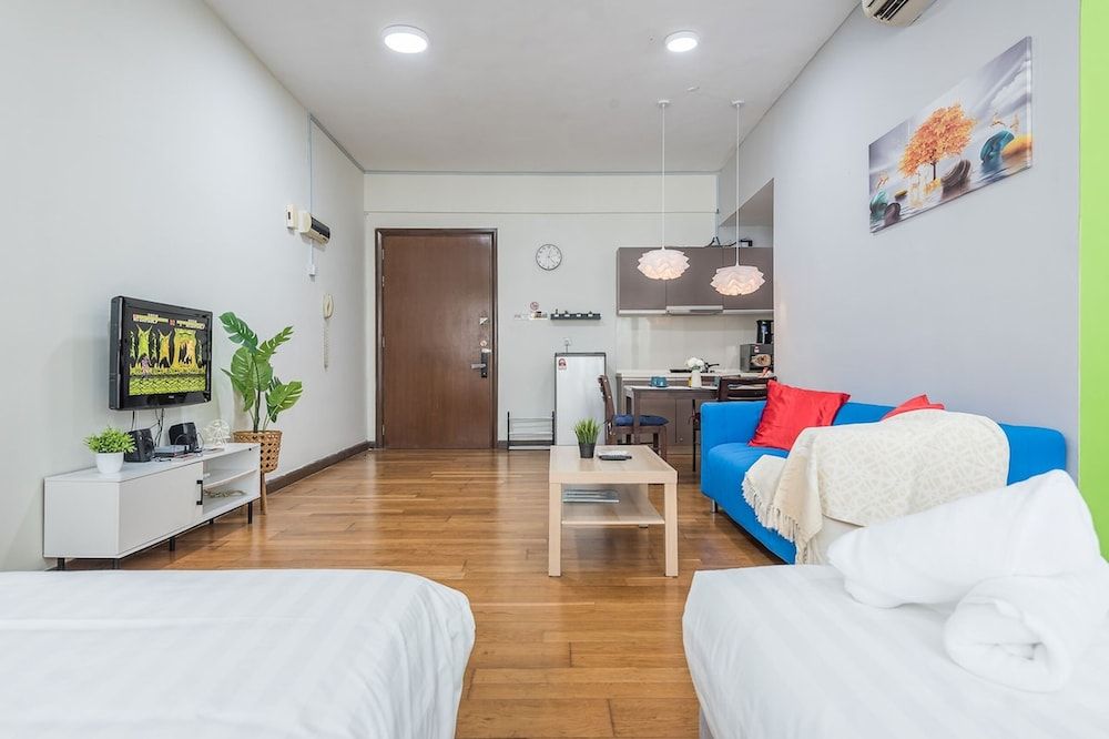 Superior Studio, 2 Queen Beds, City View
