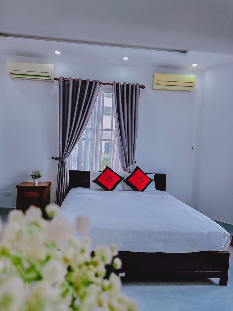 Blue Fish Villa Family Quadruple Room, 2 Queen Beds, Garden View 5