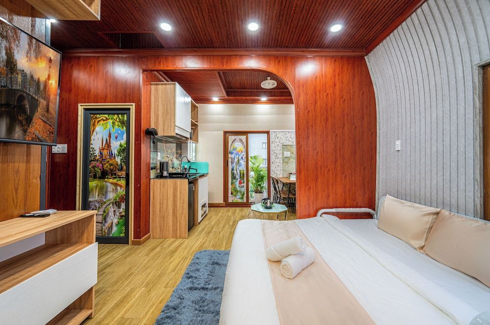 Cozrum - Cozy Home Phú Yên Family Studio, Balcony, Courtyard View 7