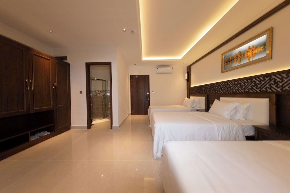 MERPERLE NUI SAM RESORT Deluxe Triple Room, 1 Bedroom, Garden View