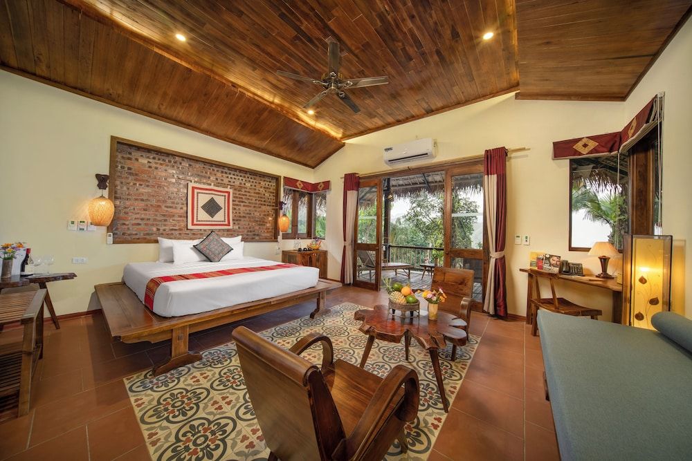 Puluong Retreat Deluxe Double or Twin Room 13