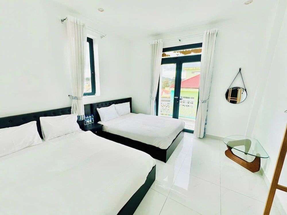 Superior Double Room, 2 Double Beds, Balcony