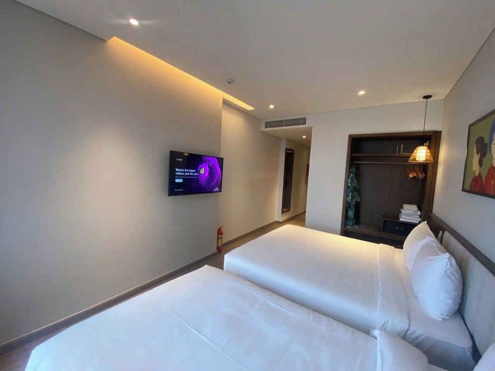 Deluxe Triple Room, Beach View