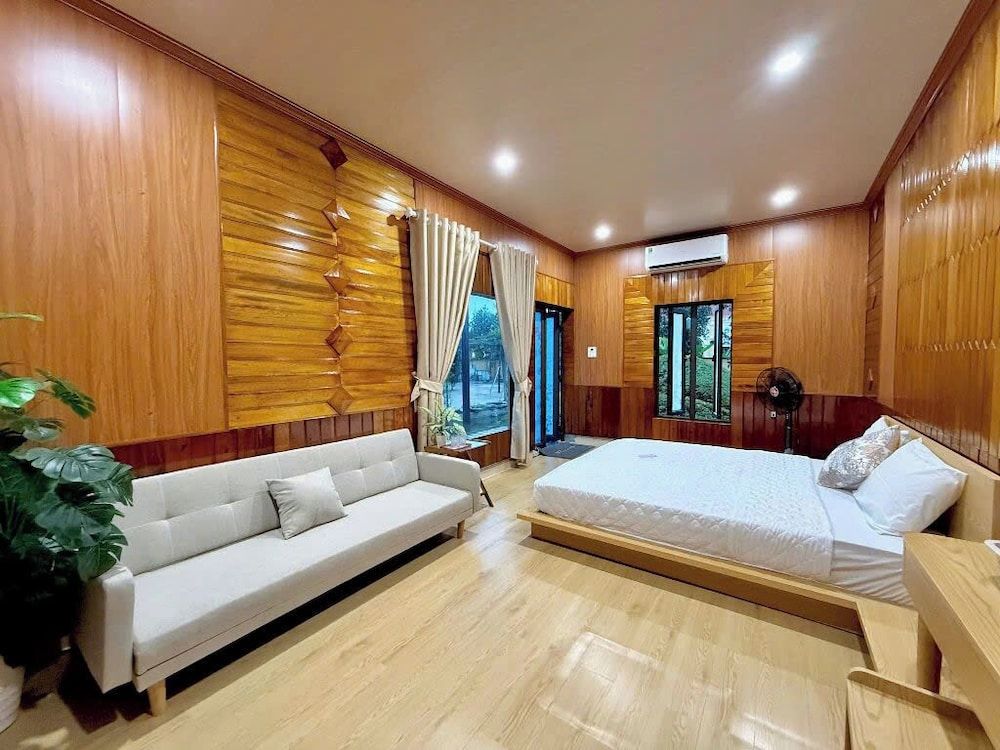 Sunset Garden Dorm Standard Triple Room, Courtyard View 5