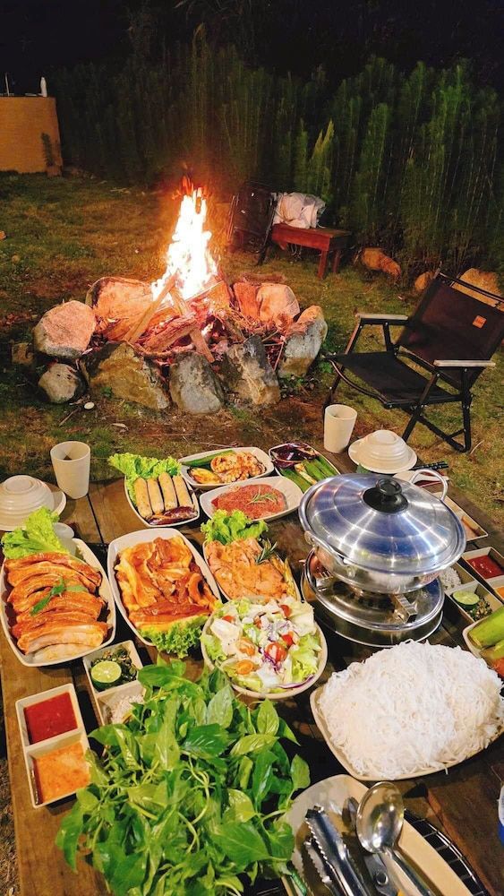 Mây Glamping Basic Tent, Patio, Hill View 8