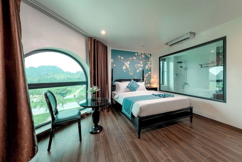 Vũ Hotel Deluxe Double Room, 1 Queen Bed, Mountain View 3