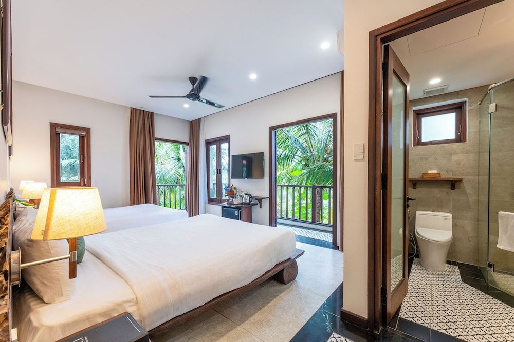 Mayci Eco Boutique Hotel Hoi An Family Room, Balcony 12