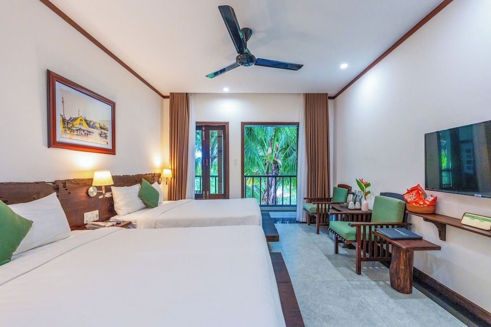 Mayci Eco Boutique Hotel Hoi An Family Room, Balcony 5