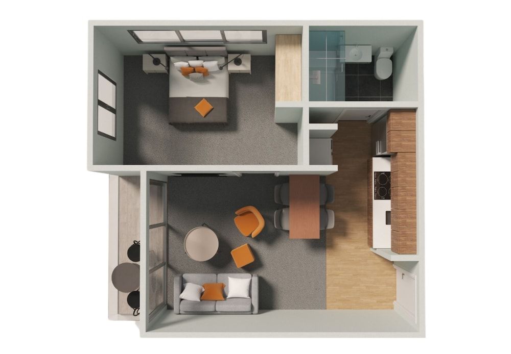 Punthill Maitland One Bedroom Apartment 5