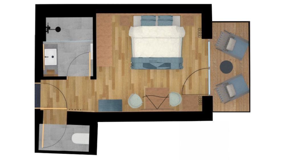 Traditional Double Room, Balcony