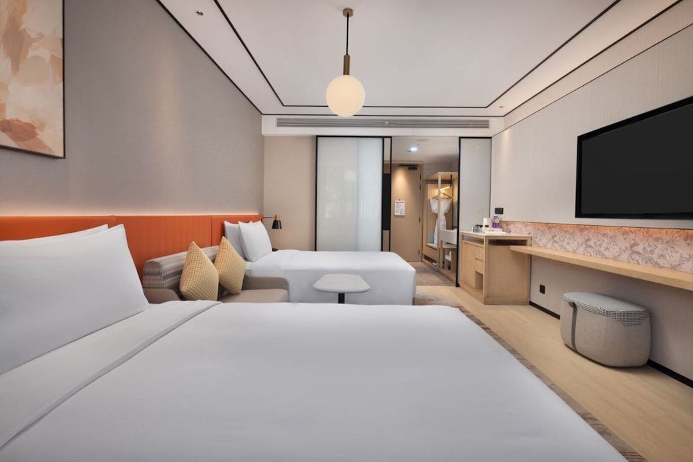 Hilton Garden Inn Jingdezhen Taoyuan Valley Room, 2 Twin Beds, Mountain View