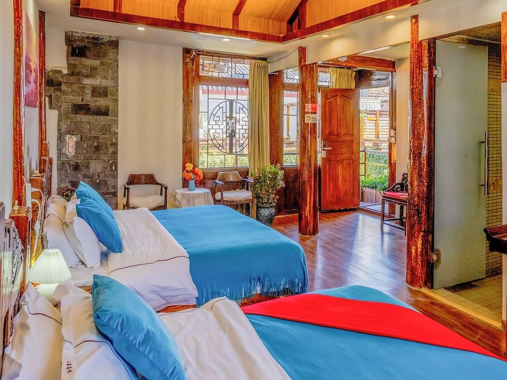 Erquan Inn Ancient city Superior Twin Room, Park View