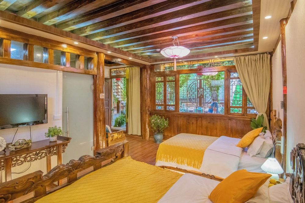 Erquan Inn Ancient city Superior Twin Room, Park View 4