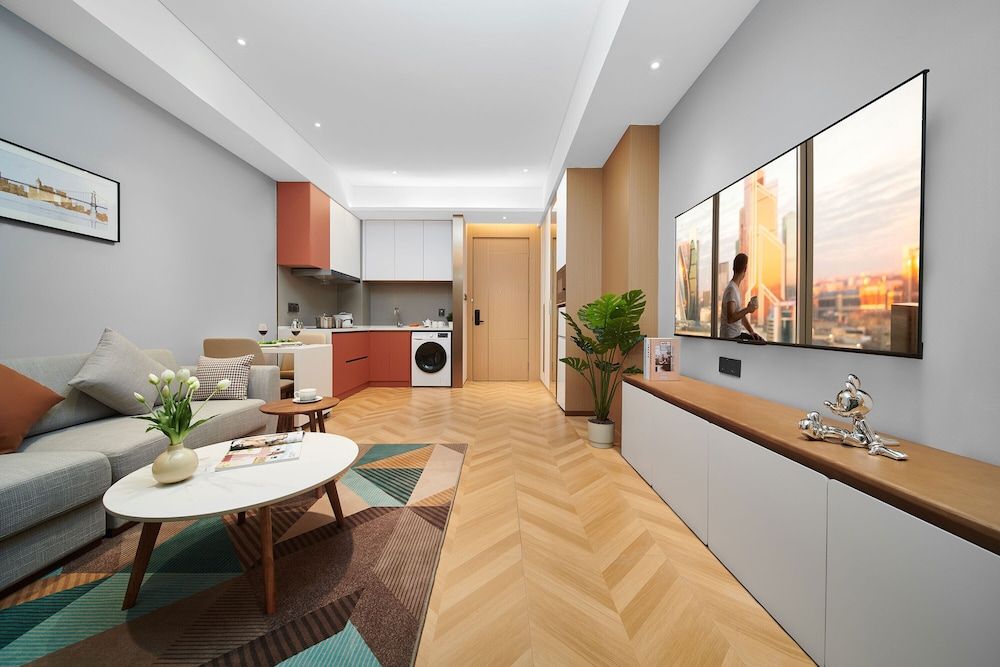 Citadines Dd Port Dalian One-Bedroom Deluxe Twin 4