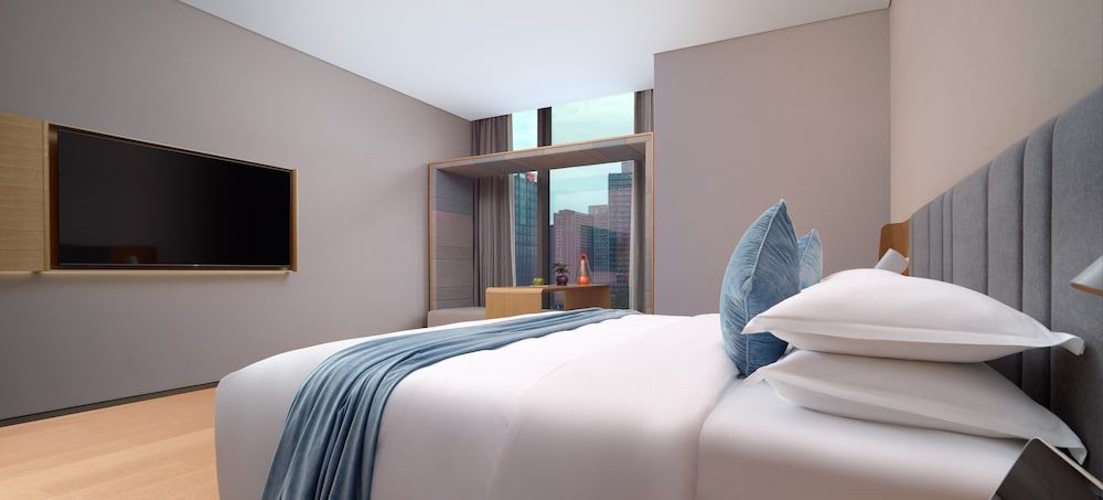 Hangzhou Binjiang Pagoda Hotel Standard Double Room, City View 2