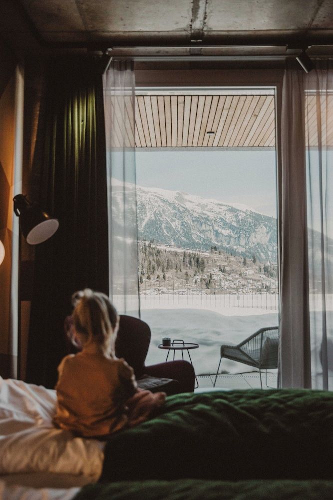 Me and All Hotel Flims, by Hyatt Room, 1 King Bed, Valley View 8