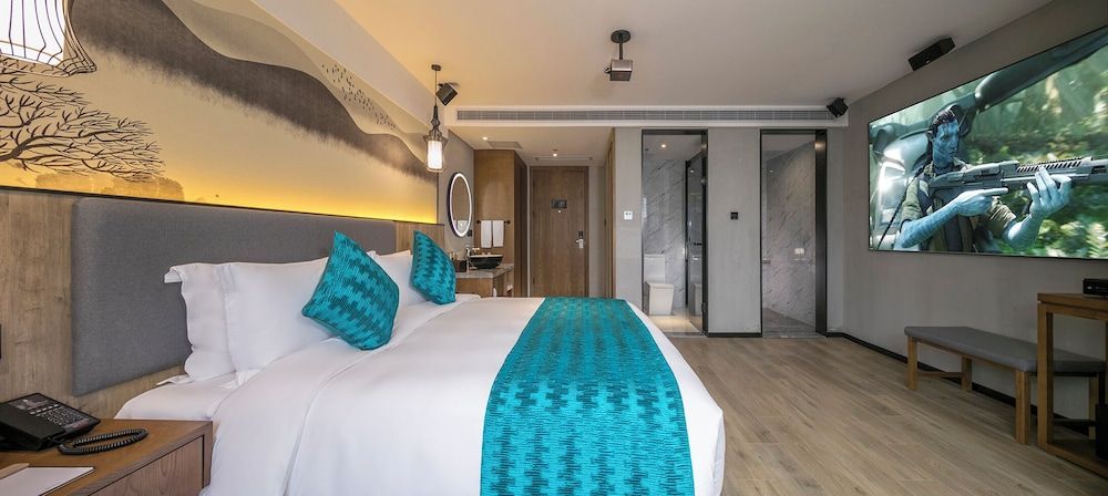 Mehood Lestie International Hotel Chongqing Yuzhong Lianglukou Metro Branch Superior Double Room, City View 5