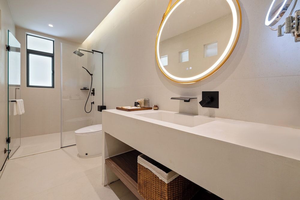 Xiyang Yishan Quiet Private Onsen Country Style Vacation Courtyard Deluxe Twin Room, Balcony, Courtyard View 7