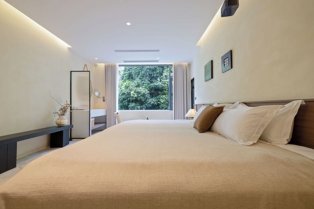 Xiyang Yishan Quiet Private Onsen Country Style Vacation Courtyard Luxury House, Balcony, Courtyard View 5