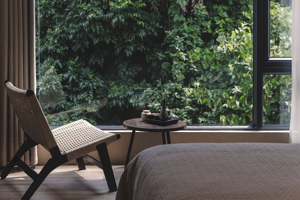 Xiyang Yishan Quiet Private Onsen Country Style Vacation Courtyard Elite Twin Room, Courtyard View 4