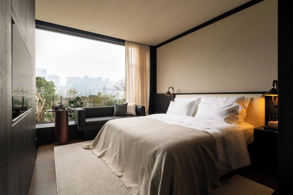 Chongqing Wuyu Shanxing Hotel Classic Room, Patio, City View 3