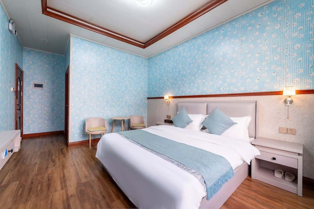 meizhoudaoyunshanjumingsu Comfort Double Room, Courtyard View