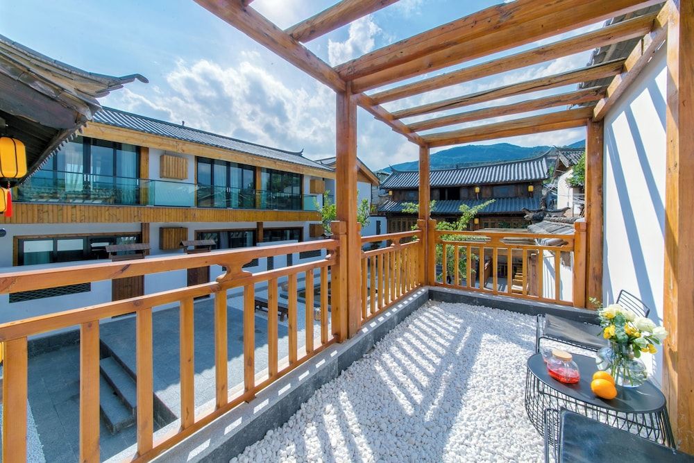 Yueyangli Garden Hotel Comfort Suite, Balcony, Garden View