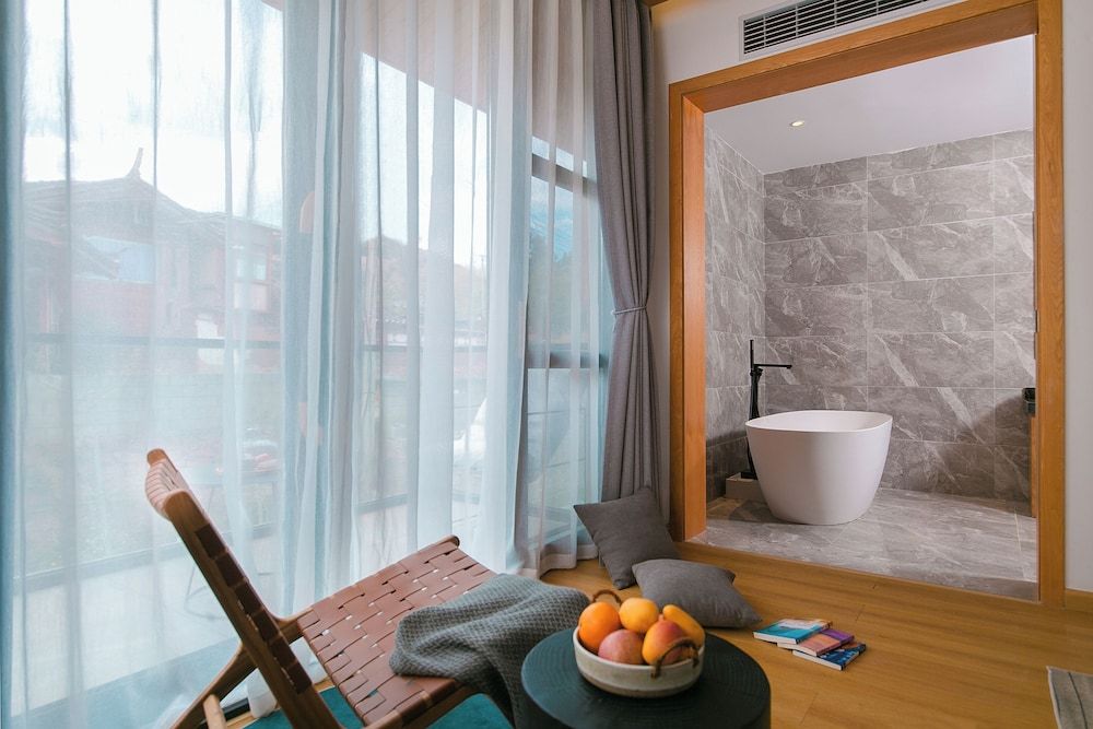 Yueyangli Garden Hotel Classic Double Room, Garden View 6