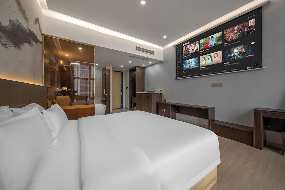 Chongqing Sujiang Yunduan Riverview Classic Double Room, City View 2