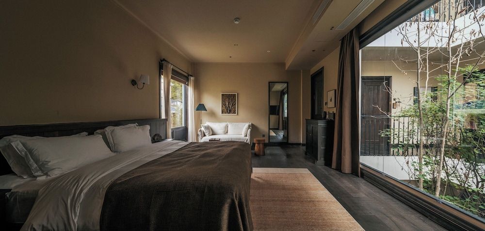 Jingdezhen Xingshan City outside Jielu Economy Double Room, Garden View 6