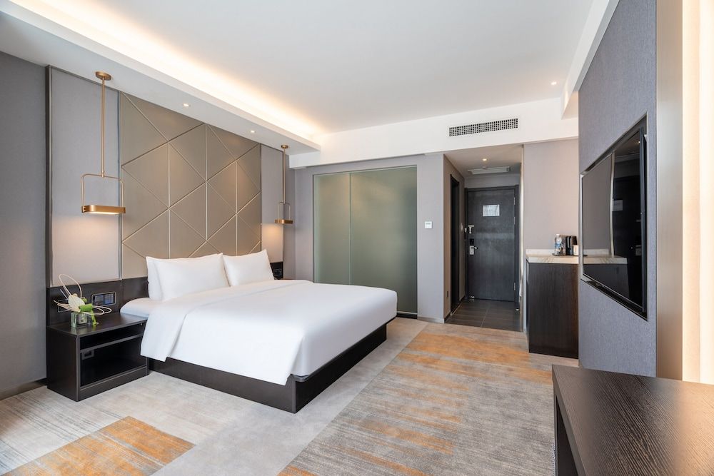 World Hote tengzhou Municipal Government Classic Double Room, City View 2