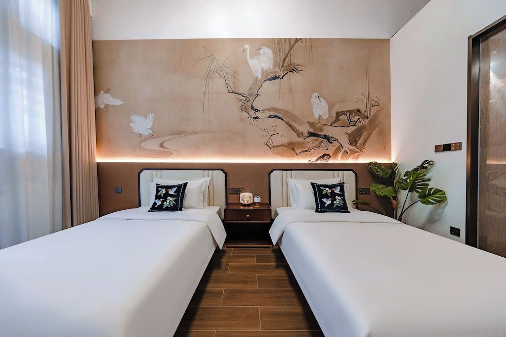 lishe Superior Twin Room, Garden View