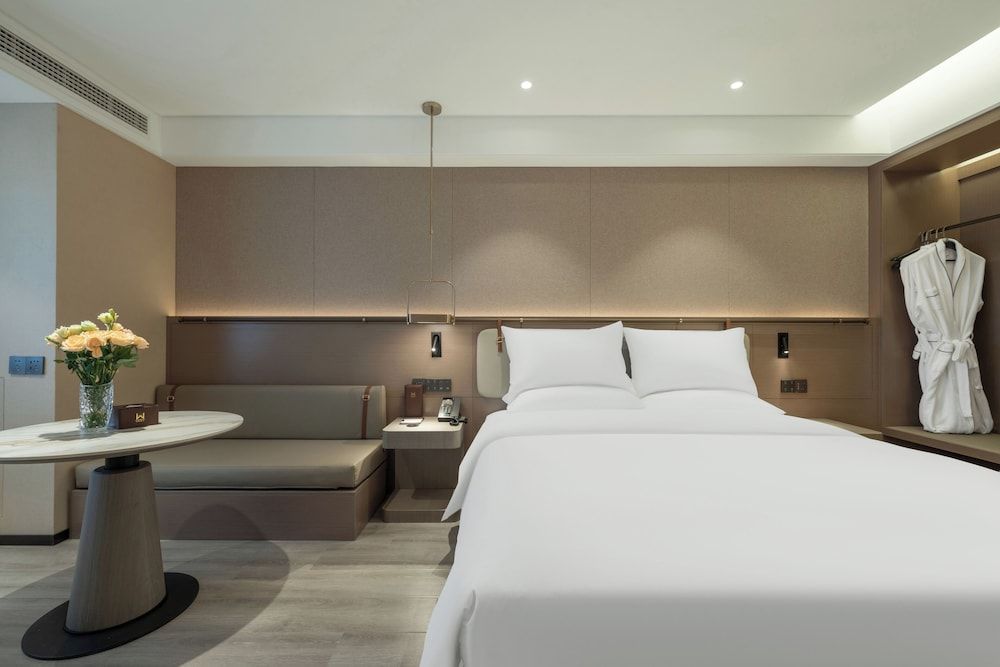 World Hotel Jinan Wenlvcheng Branch Classic Double Room, City View 4