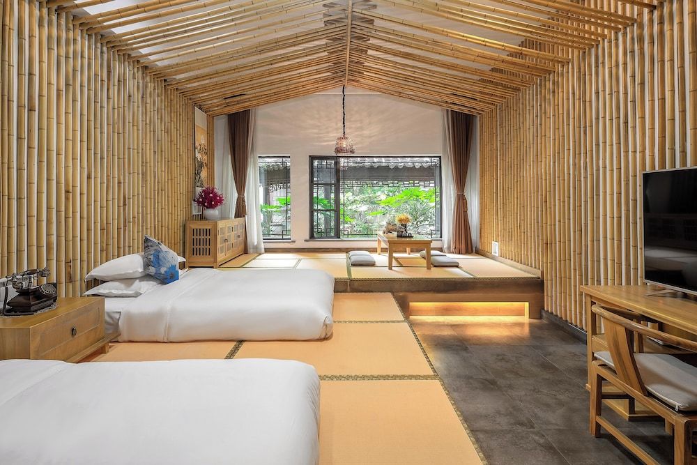 Basic Twin Room, Garden View