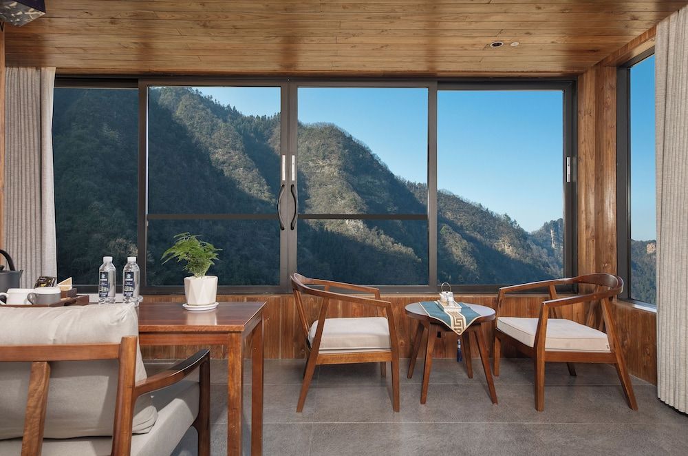 Zhangjiajie Valley Love Holiday Hotel Luxury Double Room, 1 Queen Bed, Private Bathroom, Hill View 7