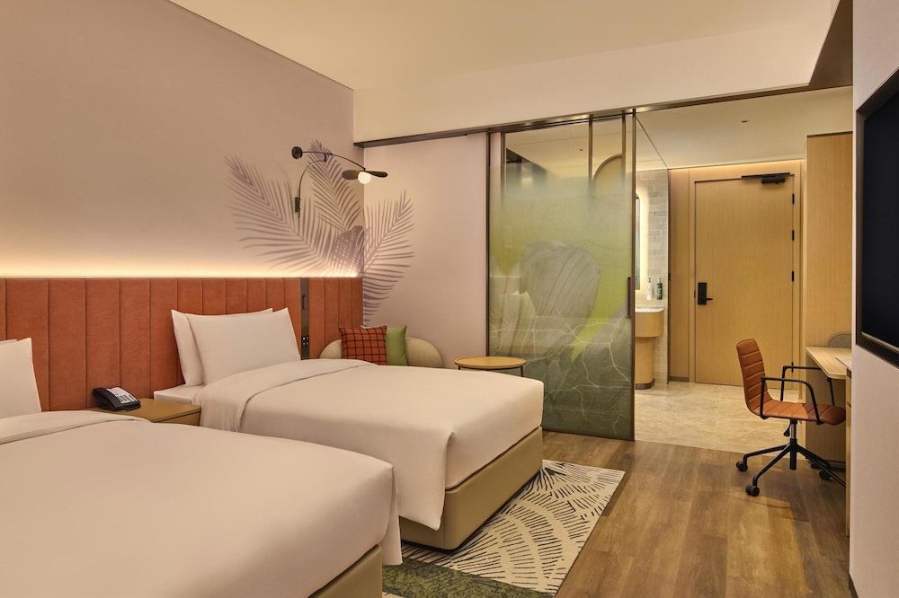 Comfort Room, 2 Twin Beds (High Floor)