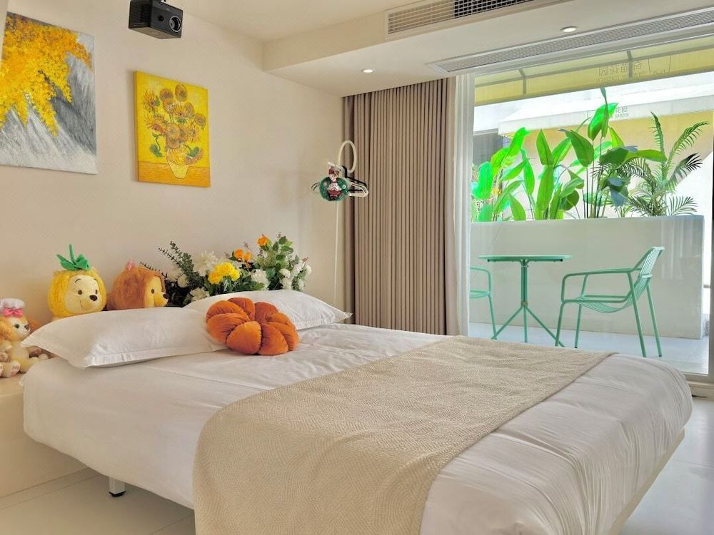 Family Twin Room, Patio, Courtyard View